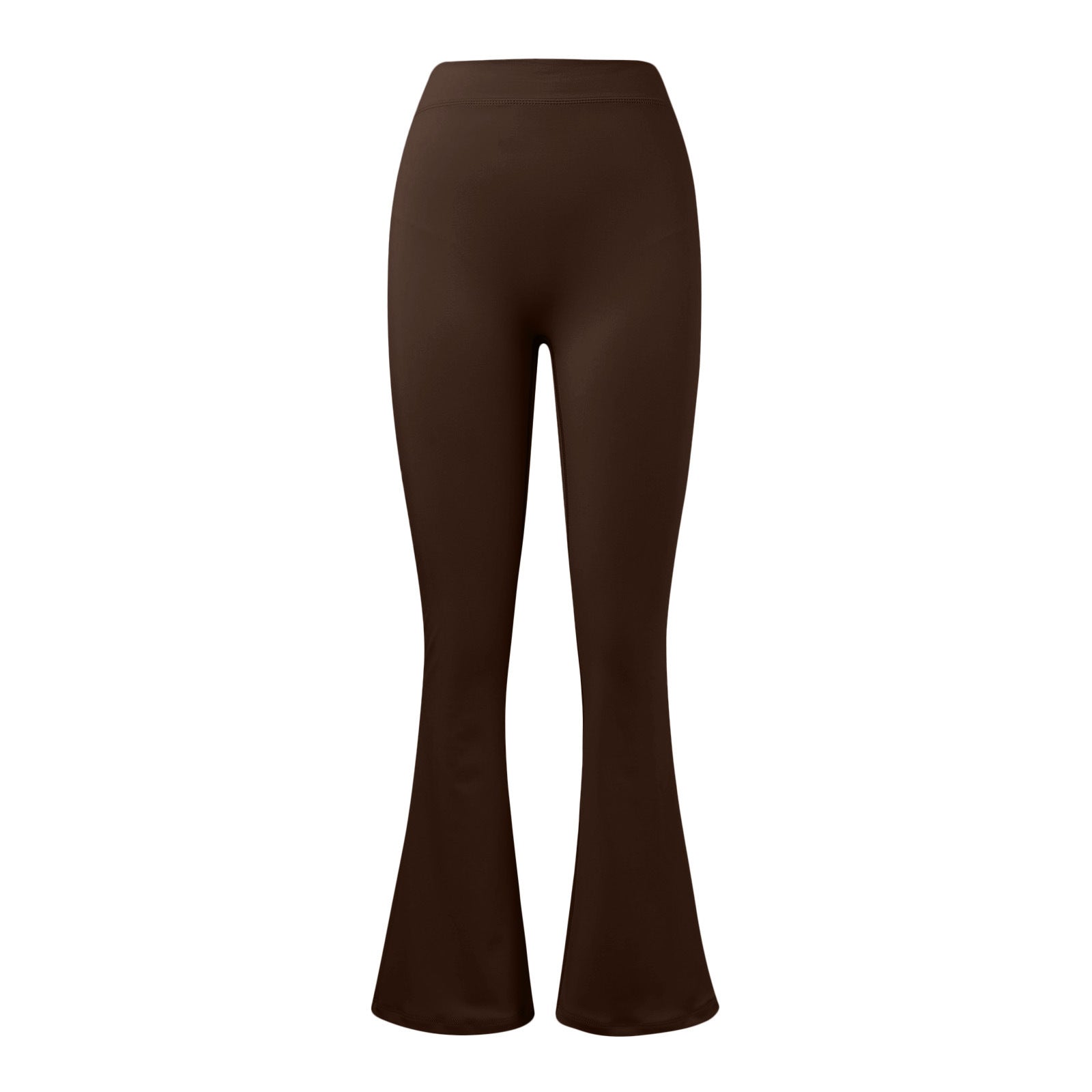 Nude Feel Seamless Slightly Flared Yoga Pants Sports Running Fitness Pants Female High Waist Hip Lift Yoga Pants